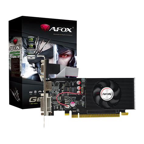 Placa De V Deo Afox Geforce Gt Gb Gddr Bits Af