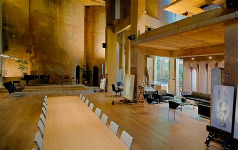 Ricardo Bofill And La Fabrica Studio In A Former Cement Factory Full