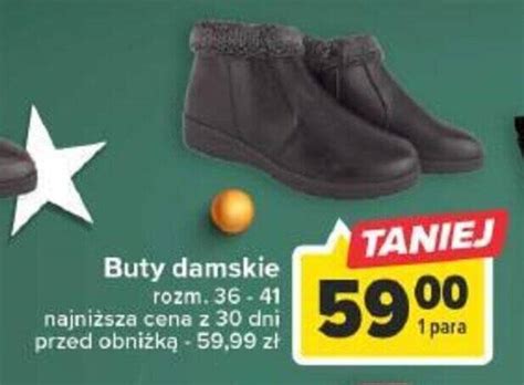 Promocja Buty Damskie W Carrefour