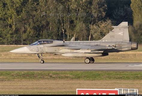 Hungarian Air Force Saab Jas C Gripen Photo By Farkas Tam S Id