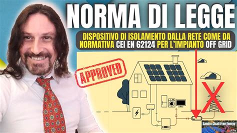 NORMATIVE OFF GRID Diy Contattore Automatico Faidate Fotovoltaico