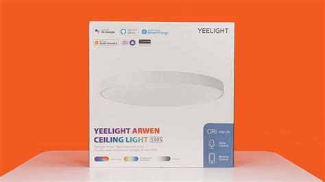 Обзор потолочных ламп Xiaomi Yeelight Arwen Ceiling Light 450S и 550S ...