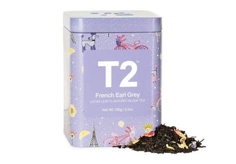 T2 French Earl Grey Loose Leaf 100g Feature Tin Miss Gourmet And Co