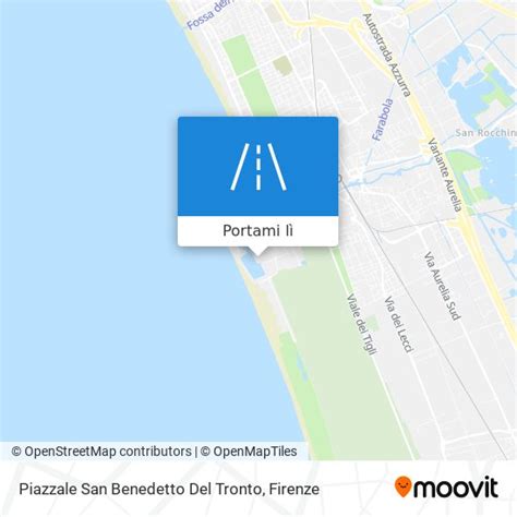 Come Arrivare A Piazzale San Benedetto Del Tronto A Viareggio Con Bus O