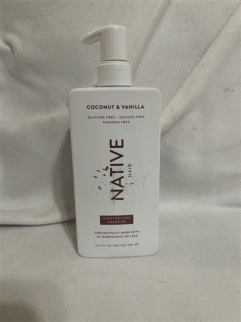 Native Moisturizing Shampoo Coconut And Vanilla Ebay