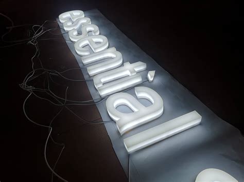 Acrylic Fabricated LED Channel Letters Big Banner Australia