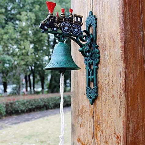 WYKDL Outdoor Dinner Bells Made Of Copper Bracket Mounts Bell To Both