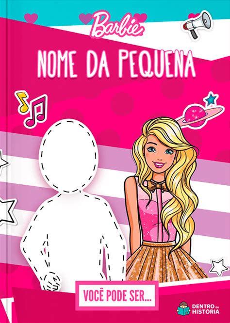 Barbie Livro Personalizado Loja Tem Tica De Produtos Da Barbie