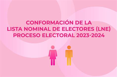 As Es La Conformaci N De La Lista Nominal De Electores Para Las