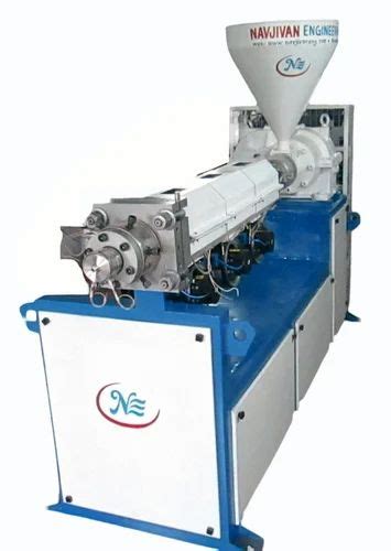 Semi Automatic Stainless Steel Plastic Extrusion Machine Capacity 200