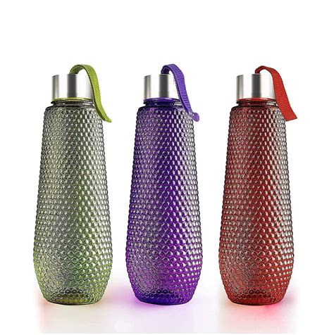 Dhananjay Plastic Water Bottle For Fridge Unbreakable Leak Proof