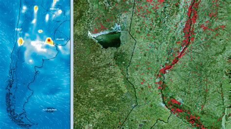 Imágenes De La Nasa Muestran Los Incendios En Las Islas Y Pronostican