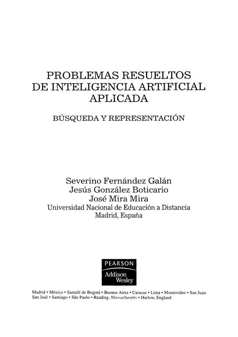 Solution Problemas Resueltos De Inteligencia Artificial Aplicada