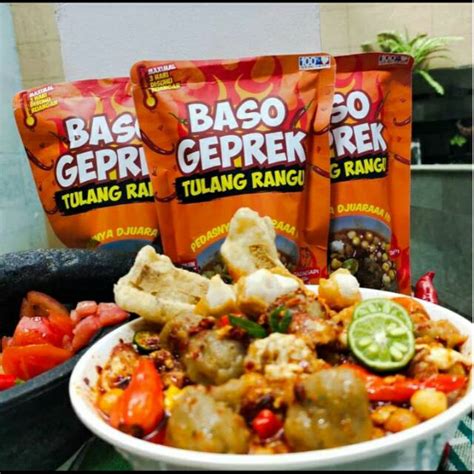 Jual Bakso Aci Geprek Tulang Rangu Samiraos Shopee Indonesia