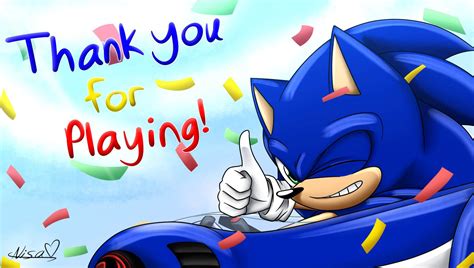 Thank you for playing Team Sonic Racing! | Sonic the Hedgehog! Amino