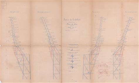 Statue Of Liberty Blueprints Discovered Showing Last Minute Changes