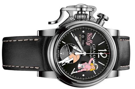 Graham Chronofighter Vintage Nose Art Sally Limited Edition Watches