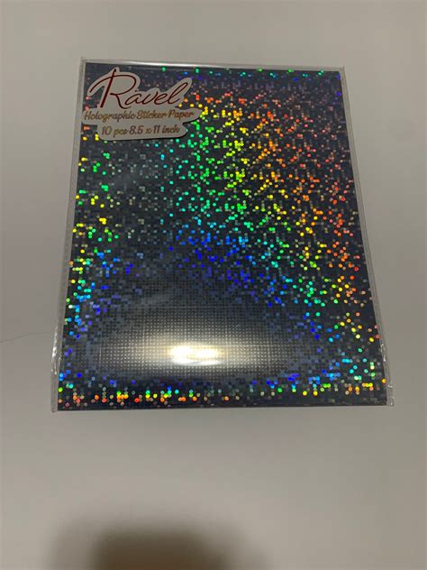 Holographic Printable Vinyl Sticker Paper