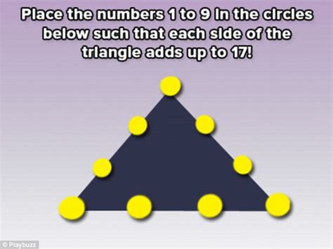 Internet Brain Teasers Can Be Solved By Just In Daily Mail Online