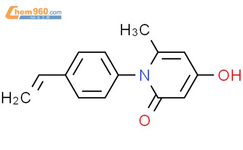 847139 71 3 2 1H PYRIDINONE 1 4 ETHENYLPHENYL 4 HYDROXY 6 METHYL 化学