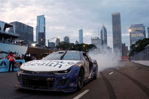 Shane Van Gisbergen Makes Nascar History Winning Soggy Chicago Street