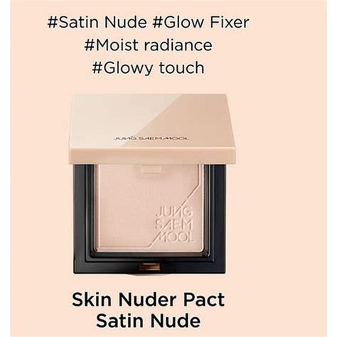 ลดราคาพเศษ แท Jung Saem Mool Skin Nuder Pact 11g Satin Nude