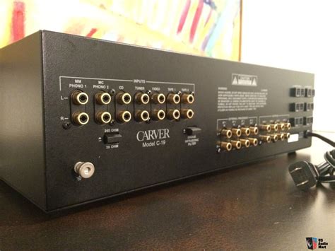 Carver C 19 Preamp Photo 1128900 Us Audio Mart