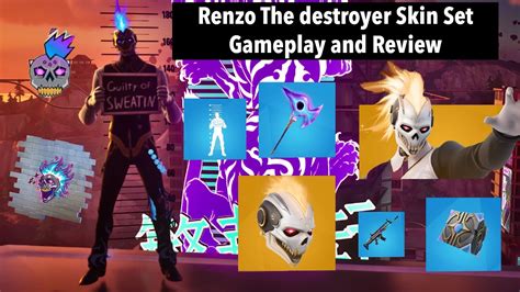 Renzo The Destroyer Skin Gold Style The Destroyers Destroyer Skull