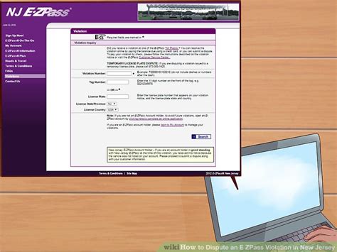 How To Dispute An E Zpass Violation In New Jersey 7 Steps