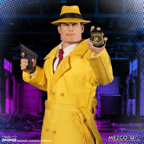 Mezco One12 Collective Dick Tracy Vs Flattop