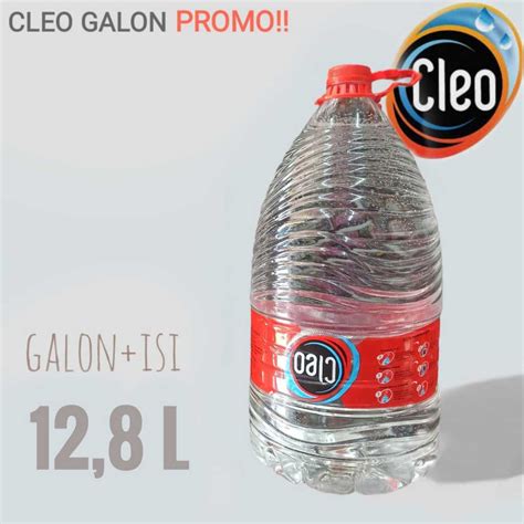 Jual Cleo Galon Liter Termasuk Galon Shopee Indonesia