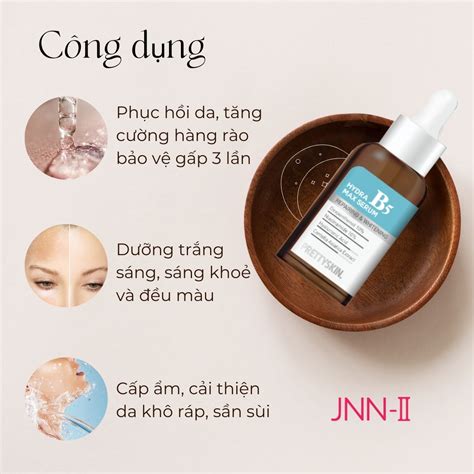 Serum B5 Pretty Skin Hydra Max Serum dưỡng ẩm dưỡng trắng da phục hồi