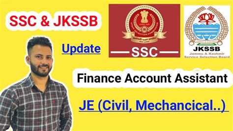 JKSSB SSC Fresh Update JE Civil JE Mechanical 2023 Update