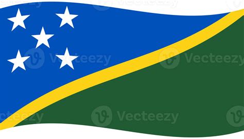 Solomon Islands Flag Wave Solomon Islands Flag Flag Of Solomon