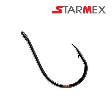 Anzol Star River Starmex Chinu Black Nickel Cartela Unidades