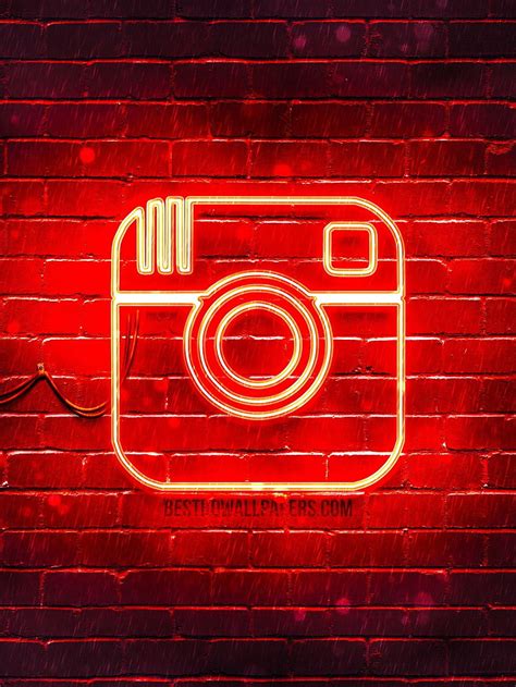 Logo Merah Instagram Tembok Bata Merah Logo Instagram Merek Logo