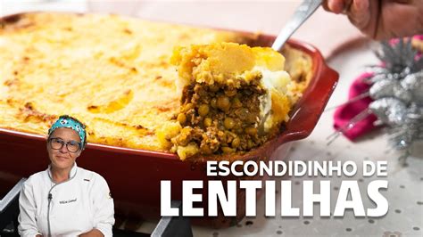 ESCONDIDINHO DE LENTILHAS VOCÊ VAI AMAR A COMBINAÇÃO DESTA RECEITA