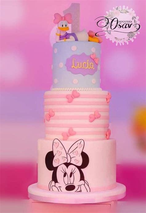 Bolo Minnie Minnie Cake Mickey Minnie Y Daisy Rd Birthday Bday