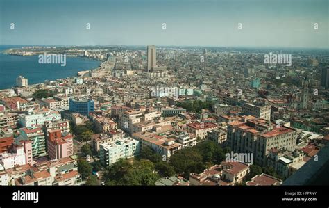 Aerial view of Havana Cuba Stock Photo - Alamy