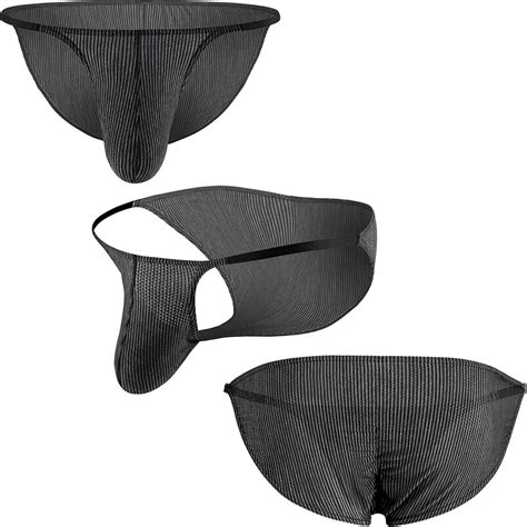 Faringoto Unterwäsche Herren Slip Männer Mini Höschen Pouch String Low Waist Bikini Amazon de