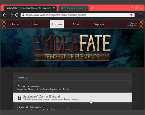 DLC Emberfate Tempest Of Elements Behind The Scenes Booklet By