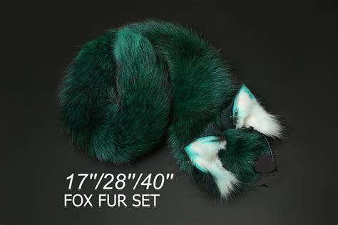 Fox Tail Plug And Ear Set Fox Ear And Tail Buttplug Wolf Tail Butt Plug Anal Plug Tail Cat Ear