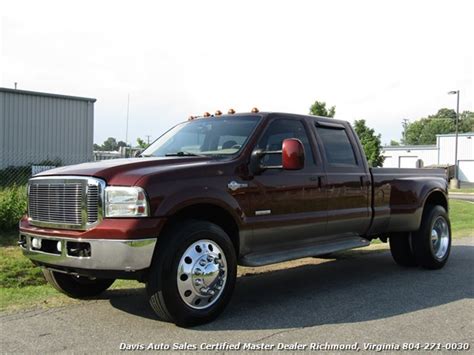 2006 Ford F 350 Super Duty King Ranch Diesel Bullet Proofed 4x4 Crew