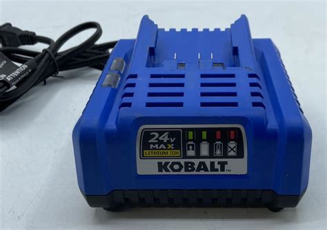 Kobalt 24v Max Lithium Ion Power Tool Battery Charger Krc 2445 03