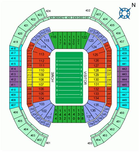 Arizona Cardinals Stadium Seating Chart - Stadium Seating Chart