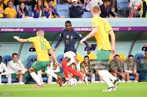 11 Ousmane Dembele During The Fifa World Cup 2022 Group D Match