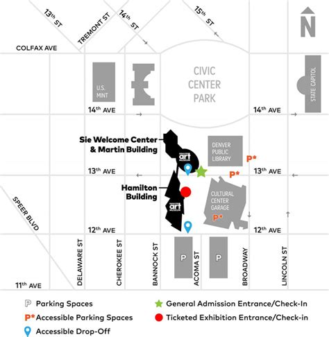 Directions and Parking | Denver Art Museum