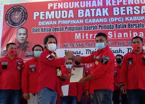 Pemuda Batak Bersatu Karimun Resmi Dilantik Aura Rakyat