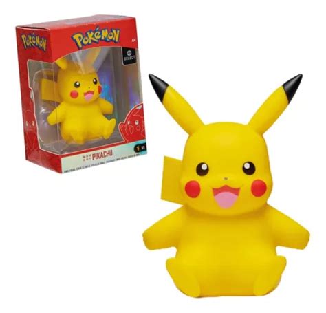 Boneco Pokemon Figura Pikachu 10cm Vinil Frete grátis