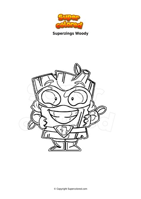 Superzings Coloring Pages